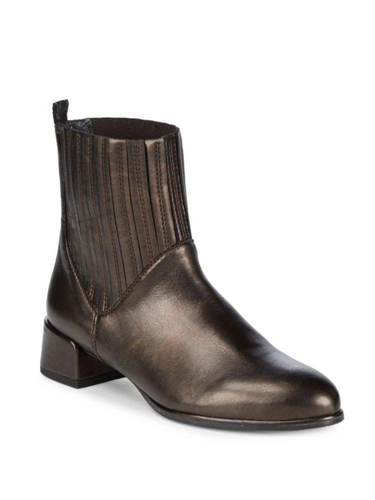 商品Stuart Weitzman|Slash Syrnap Metallic Ankle Boots,价格¥1105,第1张图片