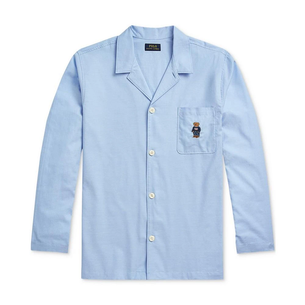 商品Ralph Lauren|Men's Classic Long Sleeve Pajama Shirt,价格¥251,第1张图片