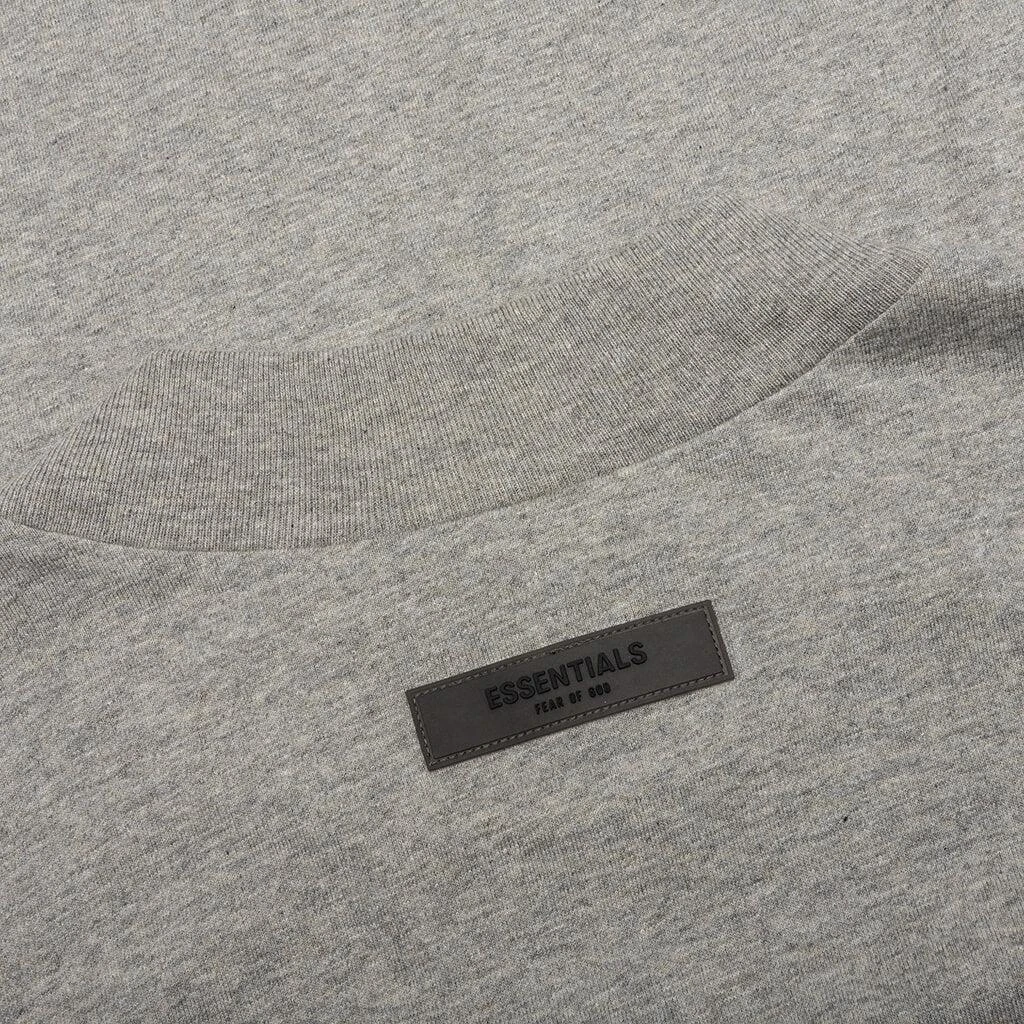 商品Essentials|Fear of God Essentials L/S Tee - Dark Oatmeal,价格¥418,第5张图片详细描述