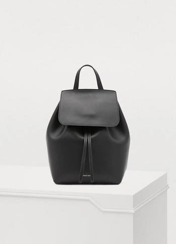 商品Mansur Gavriel|Mini vegetable-tanned  leather backpack,价格¥3291,第1张图片