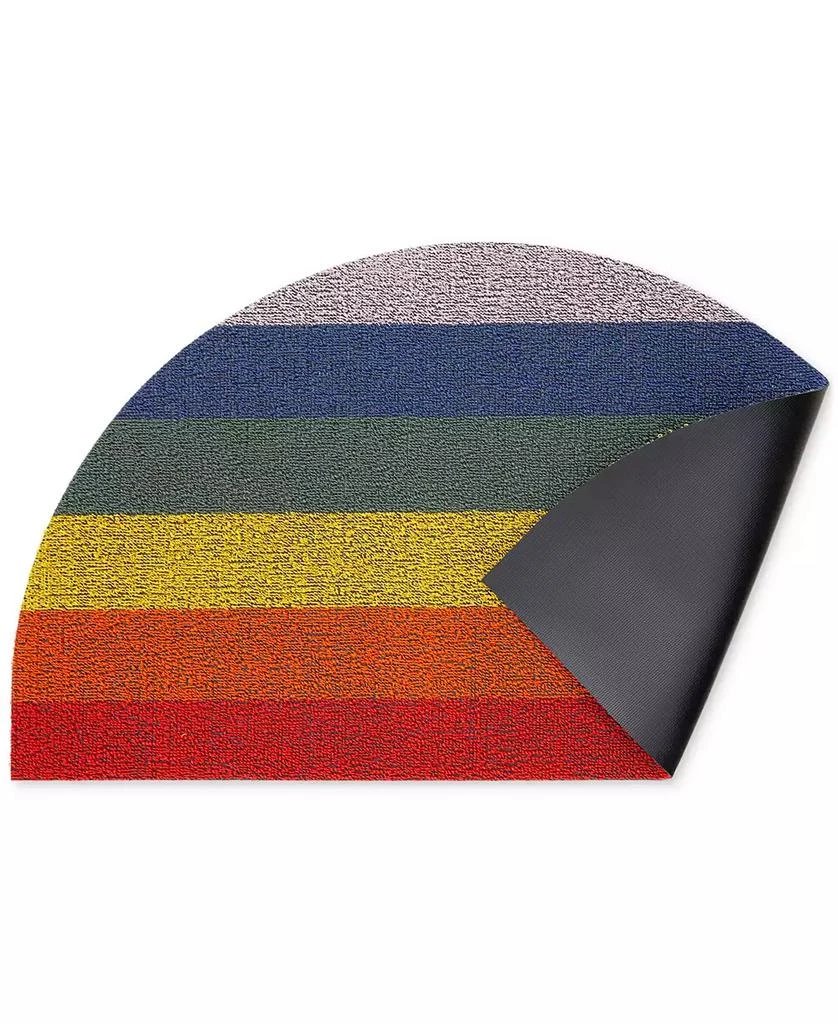 商品Chilewich|Pride Stripe Shag Doormat, 18''x 28'',价格¥404,第1张图片详细描述