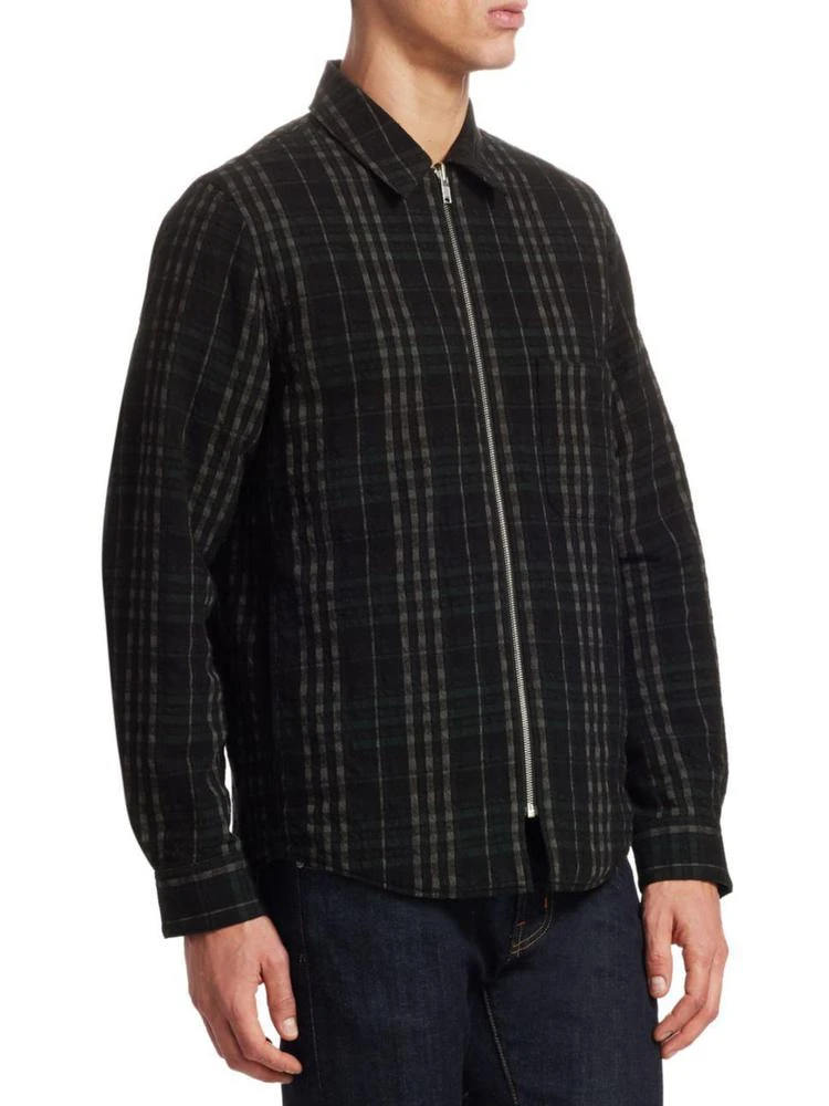 商品Theory|Tartan Zip Front Jacket,价格¥3455,第3张图片详细描述