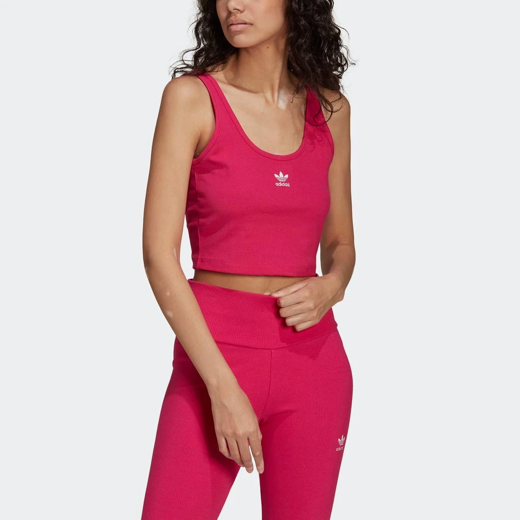 Women's adidas Adicolor Essentials Rib Tank Top 商�品