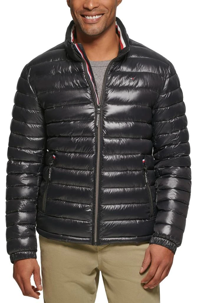商品Tommy Hilfiger|Wetlook Stowaway Hood Packable Puffer Jacket,价格¥543,第1张图片