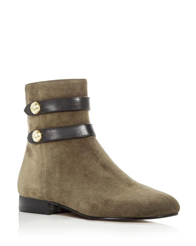 商品Michael Kors|MICHAEL Michael Kors Women's Maisie Suede Booties,价格¥484,第1张图片