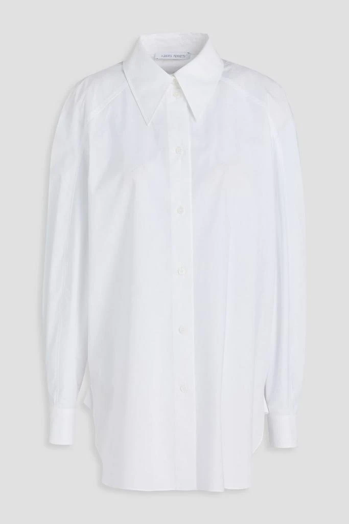 商品Alberta Ferretti|Cotton-poplin shirt,价格¥2211,第1张图片