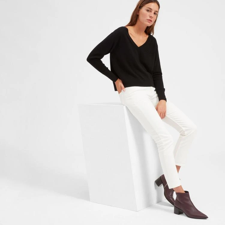商品Everlane|V领短版羊绒衫,价格¥332,第1张图片