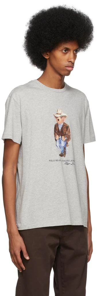 商品Ralph Lauren|Grey Polo Bear T-Shirt,价格¥363,第2张图片详细描述