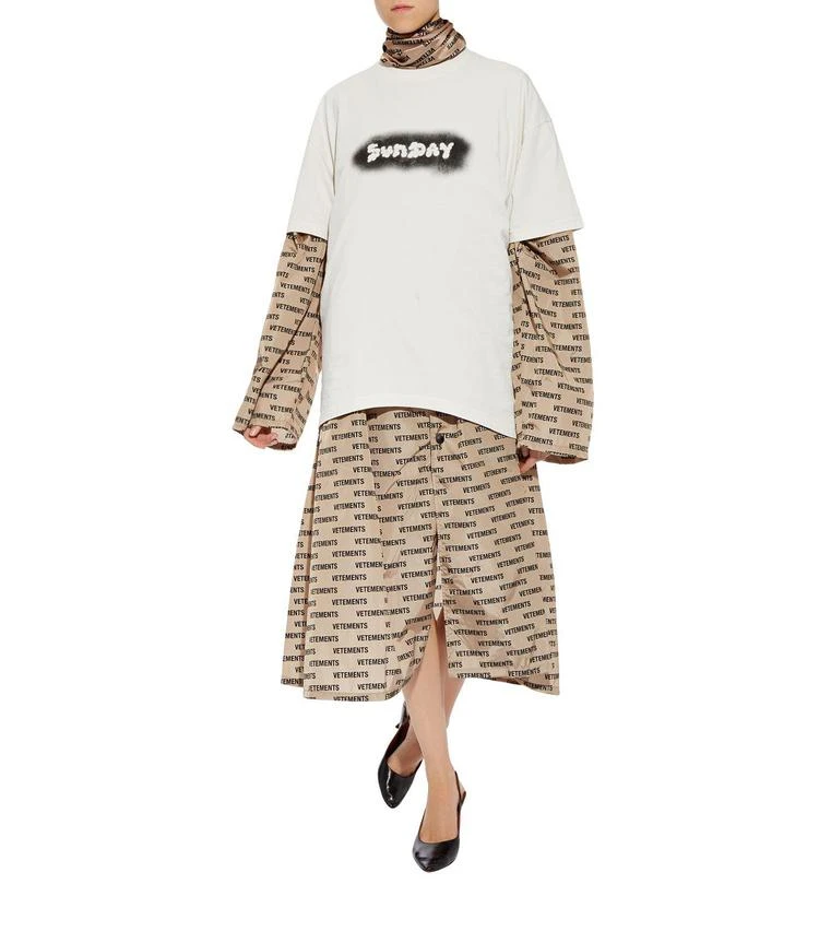 商品Vetements|Weekday T-Shirt,价格¥537,第3张图片详细描述