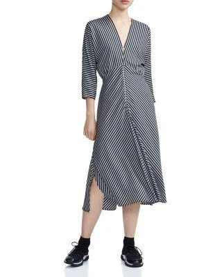 商品Maje|Rava Striped Dress,价格¥1391,第1张图片