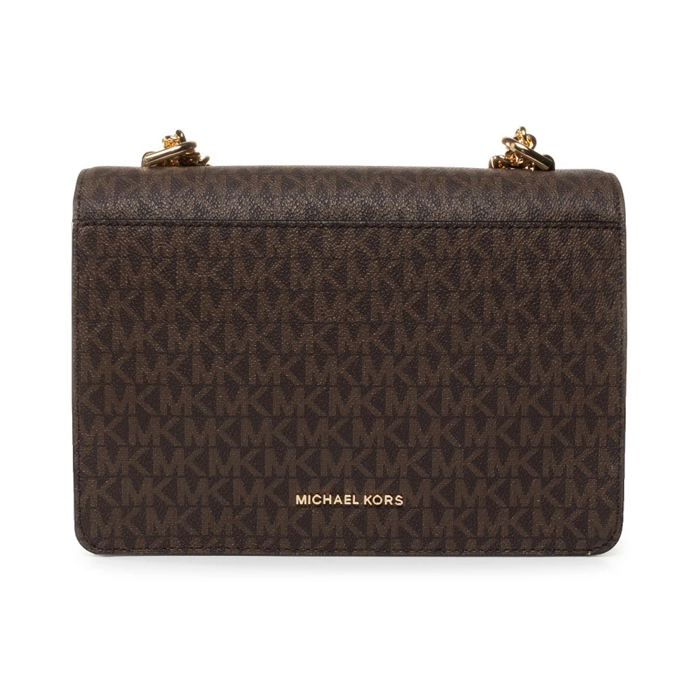 MICHAEL KORS 女士棕色单肩包 30H9GJ4L3B-BROWNBLK 商品