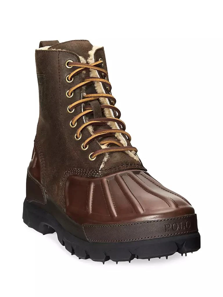 商品Ralph Lauren|Oslo High II Leather Lug Sole Boots,价格¥1476,第2张图片详细描述