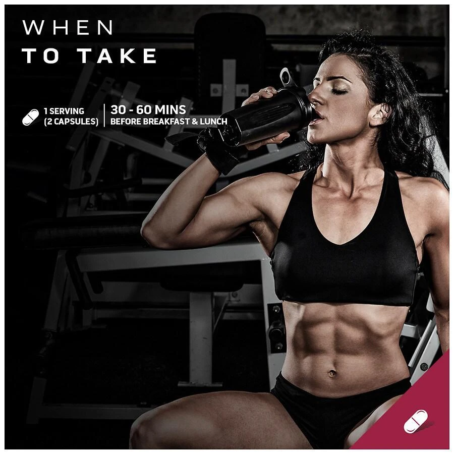 商品MuscleTech|Hardcore Thermogenic Weight Loss Supplement Green Coffee Bean Extract Formula,价格¥81,第3张图片详细描述