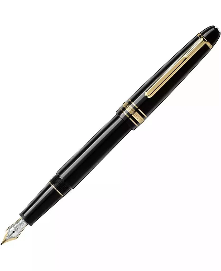 商品MontBlanc|Meisterstück Classique Black Resin & Gold-Coated Fountain Pen,价格¥5050,第5张图片详细描述