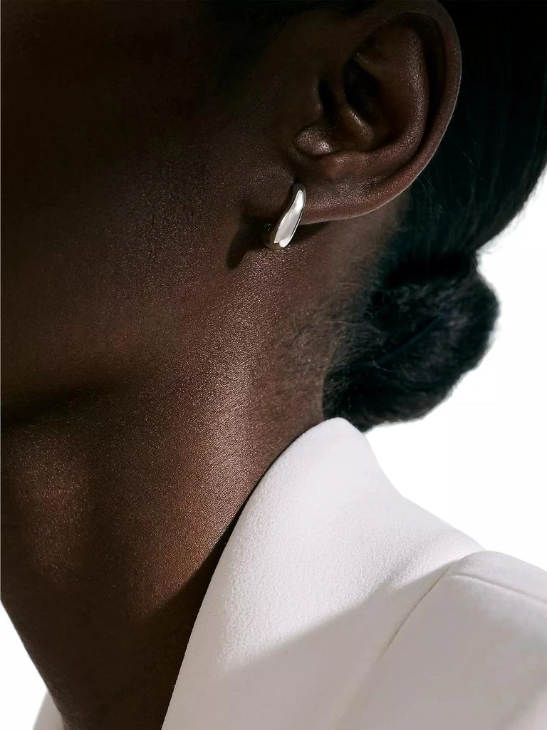 商品John Hardy|Surf Sterling Silver Small Hoop Earrings,价格¥1874,第2张图片详细描述