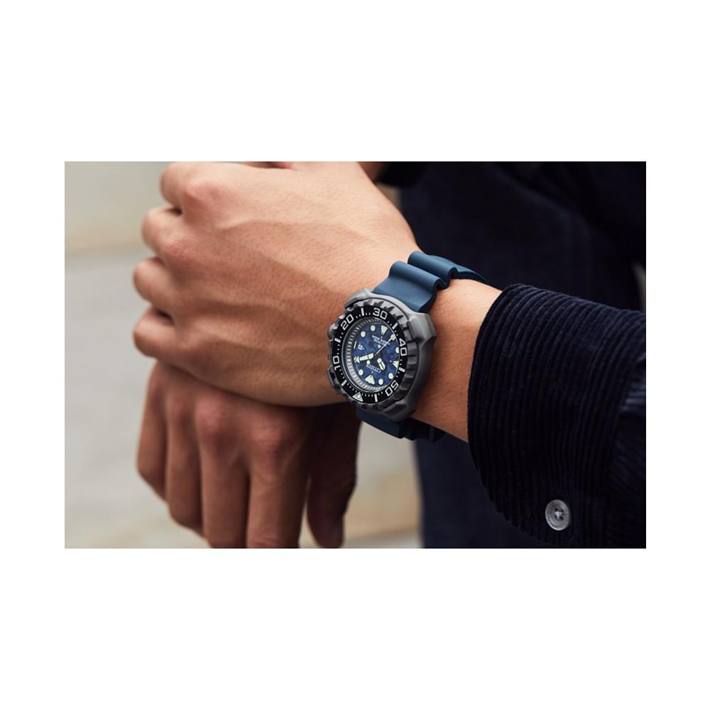 Eco-Drive Men's Promaster Dive Blue Strap Watch, 47mm商品第7张图片规格展示