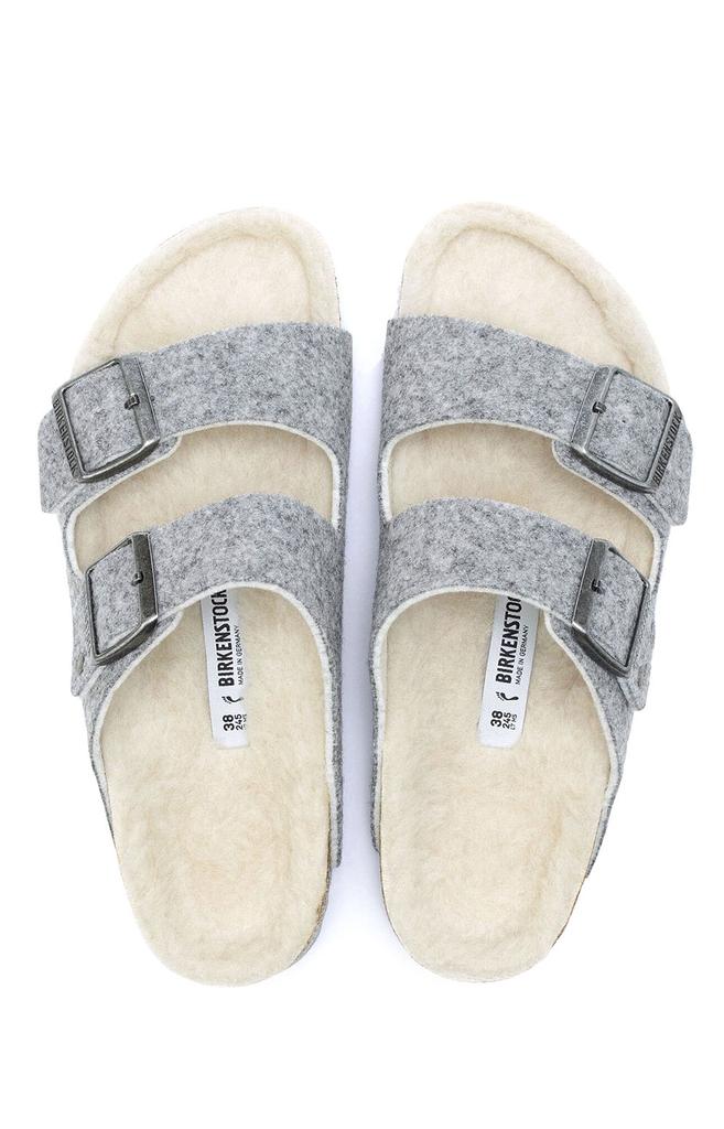 (1015411) Arizona Wool Felt Sandals - Light Grey商品第6张图片规格展示