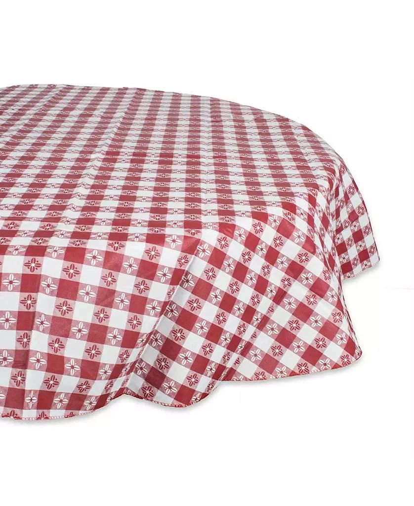 商品Design Imports|60" Round Eco vinyl Table Cloth Set of 3,价格¥210,第1张图片