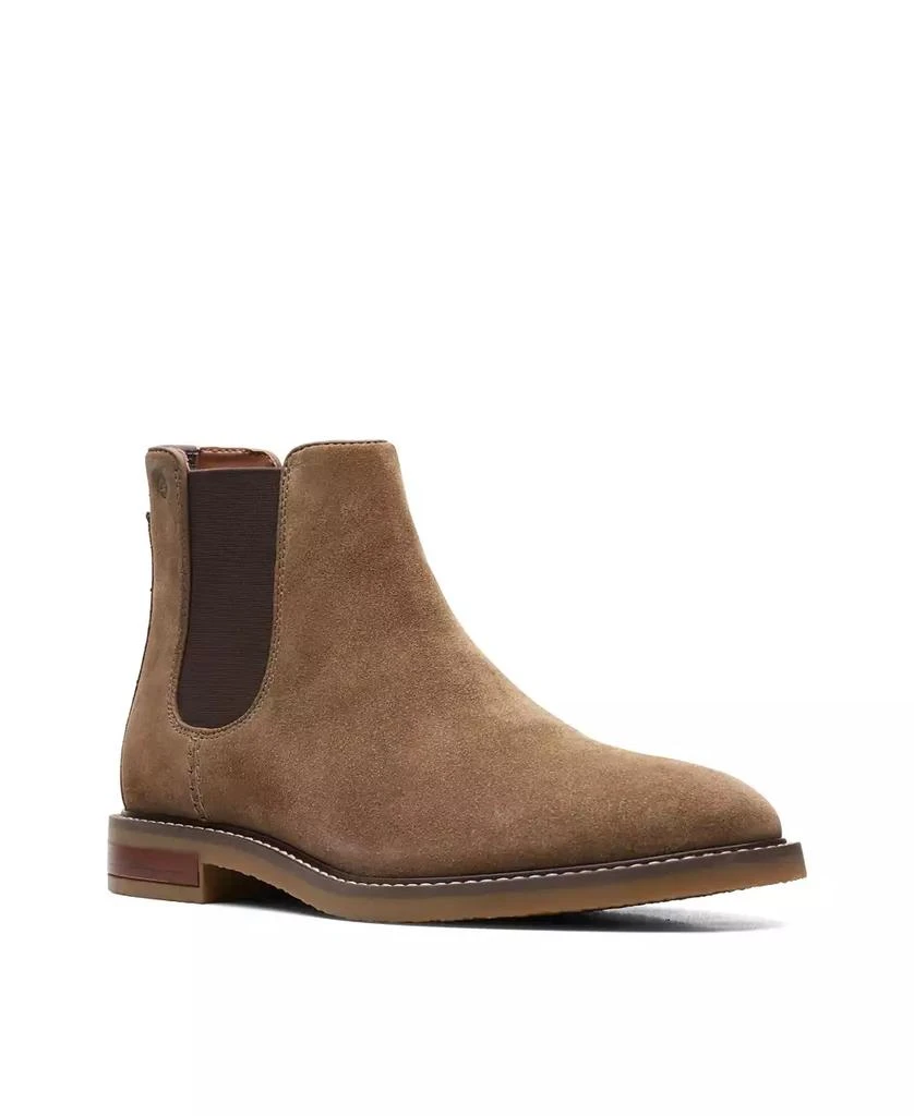 商品Clarks|Men's Collection Jaxen Chelsea Suede Comfort Boots,价格¥419,第1张图片