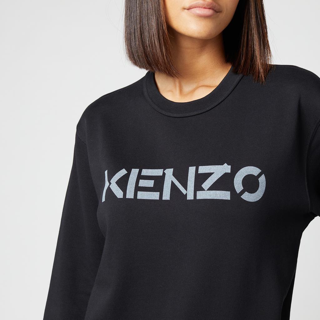 商品Kenzo|KENZO Women's Logo Classic Sweatshirt - Black,价格¥1182,第6张图片详细描述