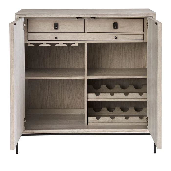 商品Universal|Bloomingdale's Odessa Bar Cabinet,价格¥23254,第3张图片详细描述