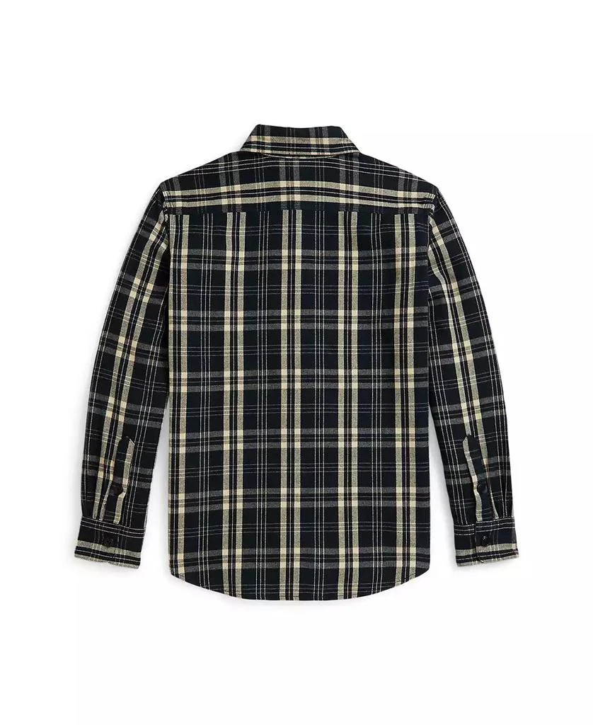 商品Ralph Lauren|Boys 8-20 Plaid Work Shirt,价格¥360,第2张图片详细描述