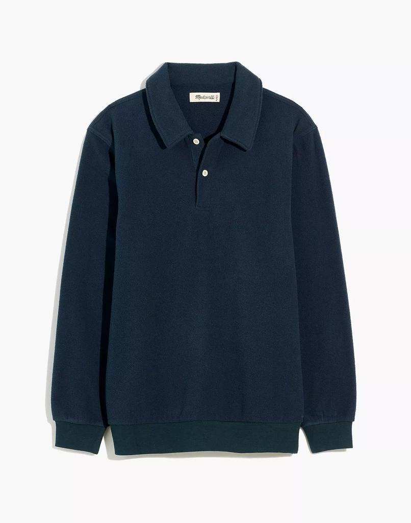 (Re)sourced Fleece Polo Shirt商品第4张图片规格展示