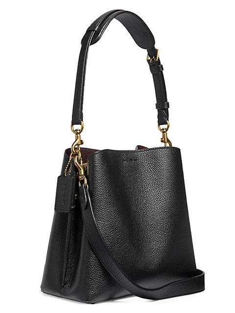 商品Coach|Willow Leather Bucket Bag,价格¥1955,第5张图片详细描述