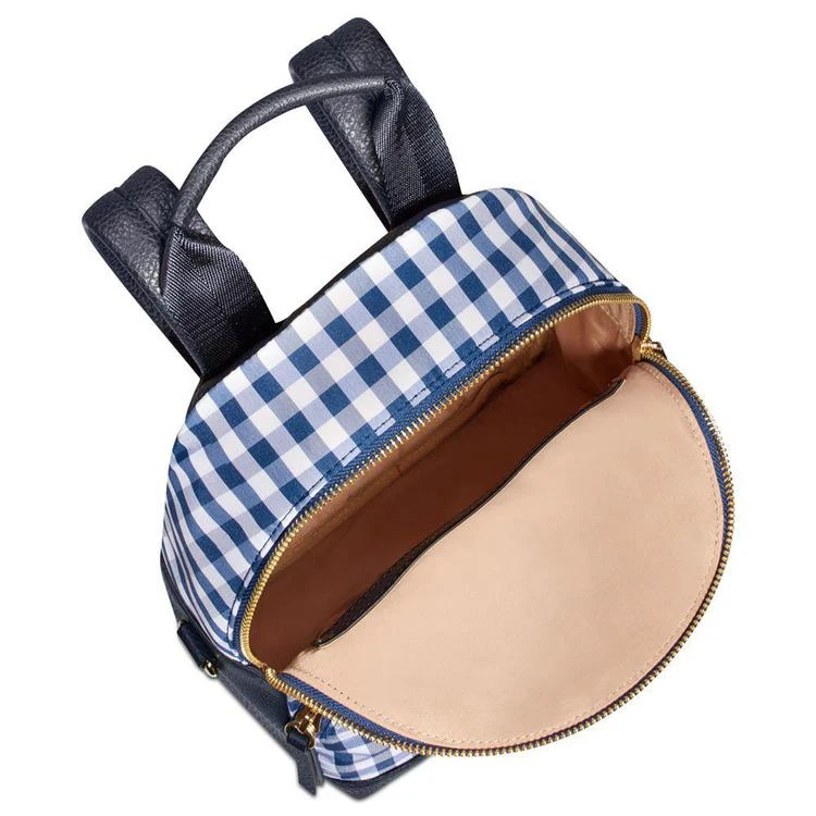 商品Nine West|Taren Gingham Small Backpack,价格¥310,第2张图片详细描述