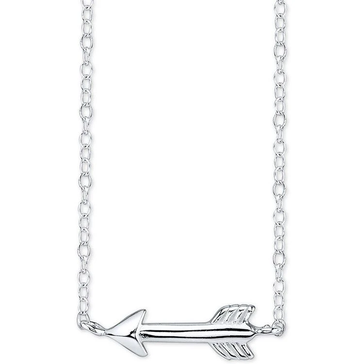 商品Unwritten|Sterling Silver Arrow Pendant Necklace,价格¥94,第1张图片