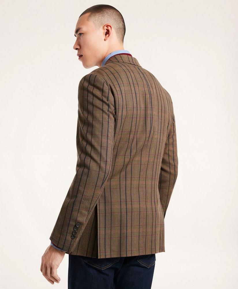 Regent Regular-Fit Twill Plaid Sport Coat商品第4张图片规格展示