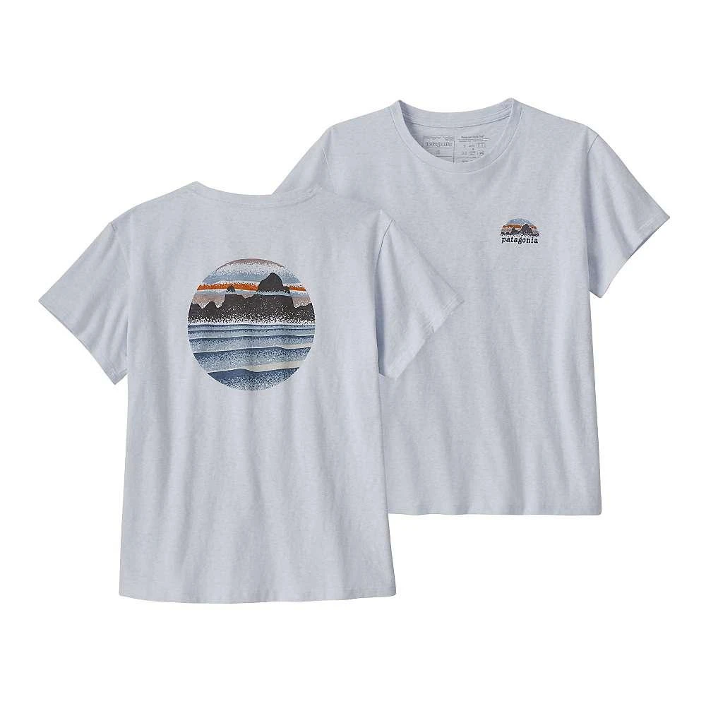 商品Patagonia|Patagonia Women's Skyline Stencil Responsibili Tee,价格¥207,第2张图片详细描述