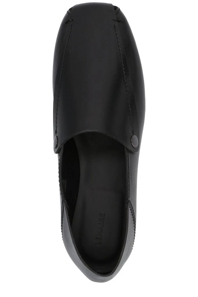 商品Lemaire|Lemaire Square Toe Slip-On Loafers,价格¥4510,第3张图片详细描述