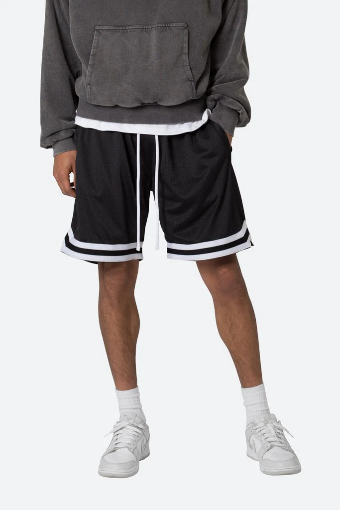商品MNML|Basic Basketball Shorts - Black/White,价格¥143,第4张图片详细描述
