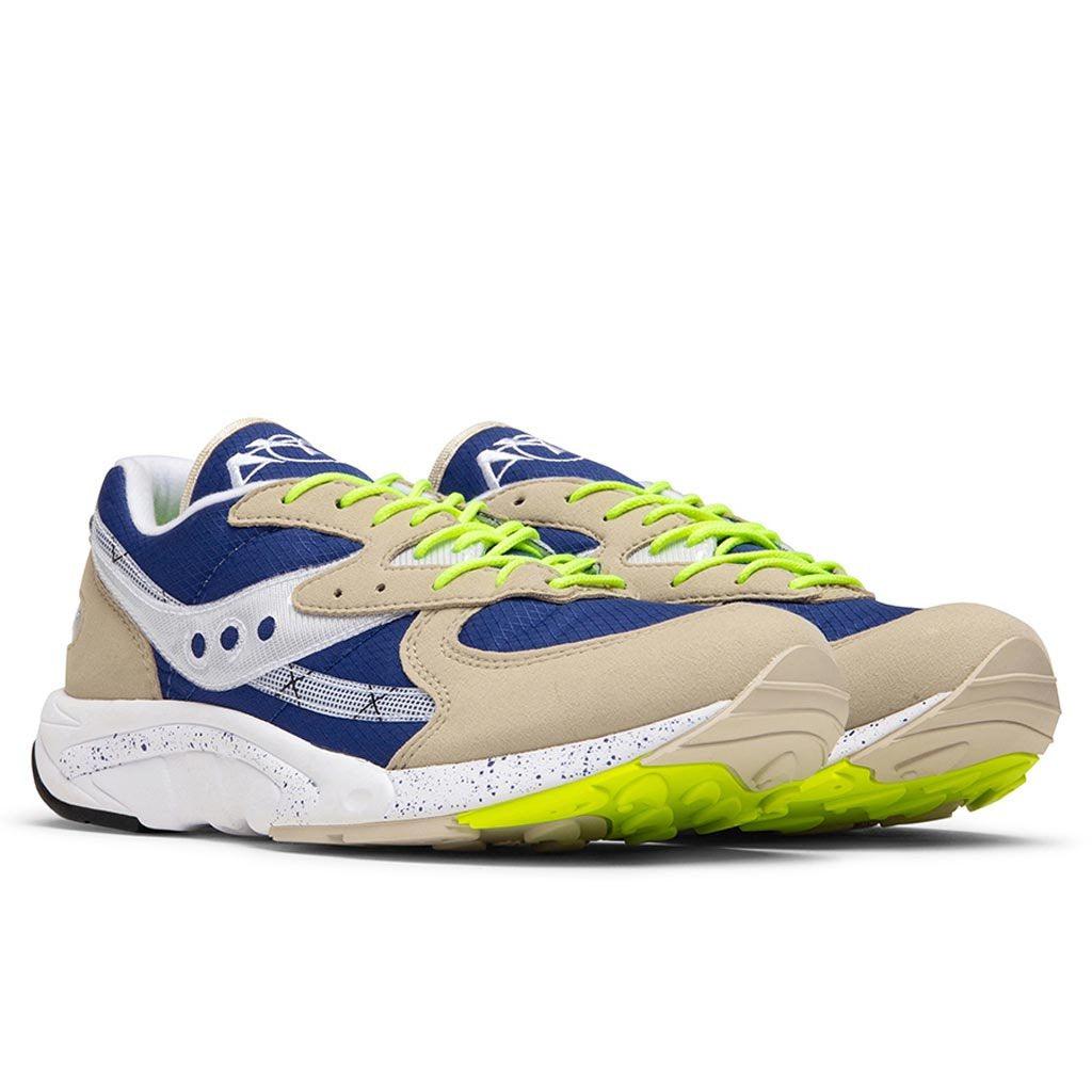 Saucony Aya - Grey/Blue/Neon商品第2张图片规格展示