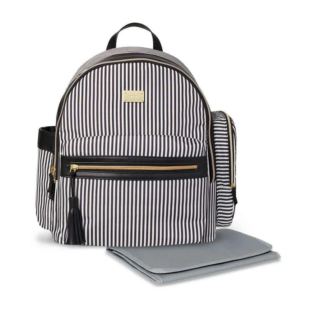 商品Carter's|Handle It All Striped Backpack Diaper Bag,价格¥450,第2张图片详细描述