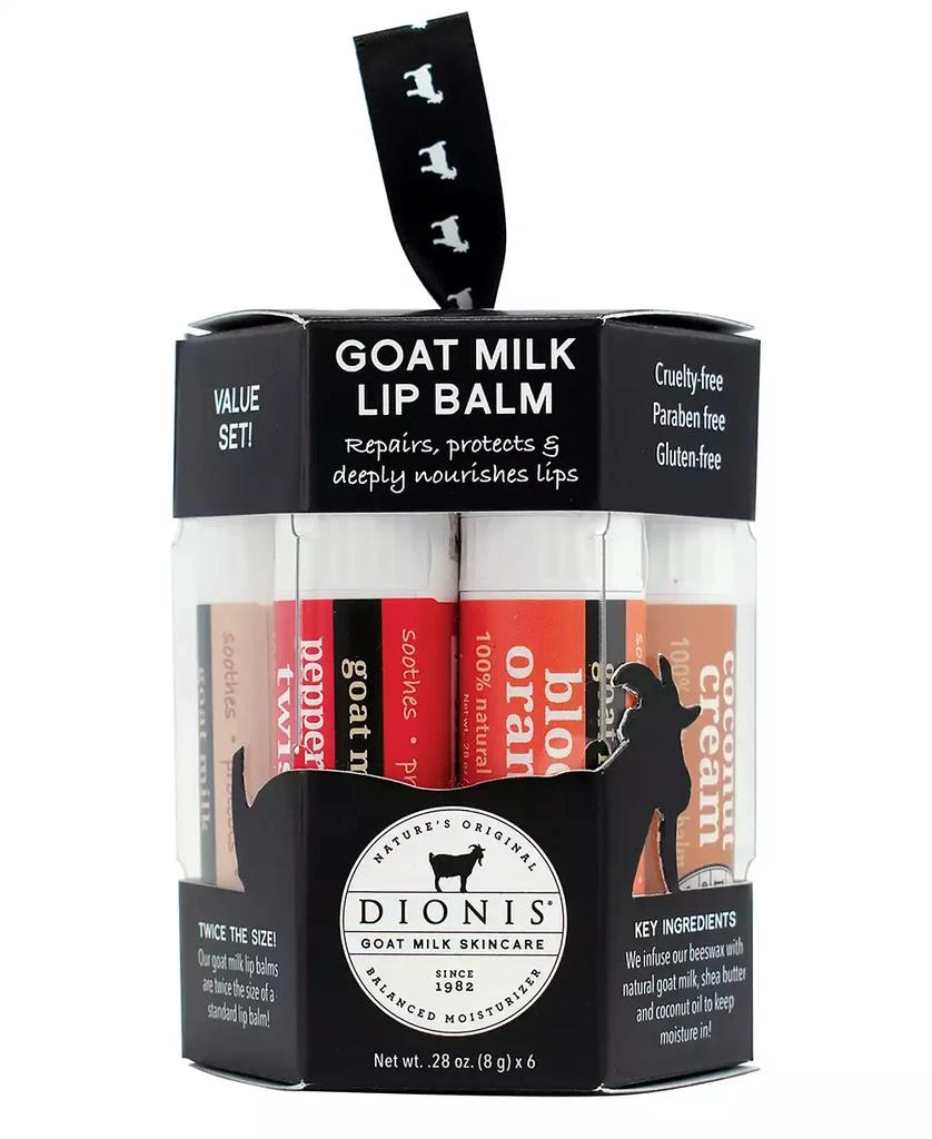 商品Dionis|Goat Milk Lip Balm Gift Set, 6 Piece,价格¥228,第2张图片详细描述