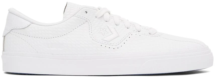 商品Converse|White Leather 'Heart Of The City' Louie Lopez Pro Sneakers,价格¥668,第1张图片