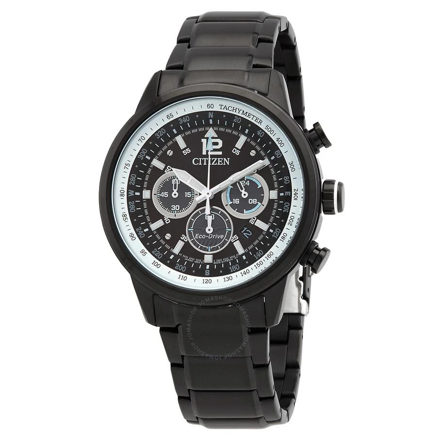 商品Citizen|Chronograph Black Dial Men's Watch CA4475-89E,价格¥1470,第1张图片