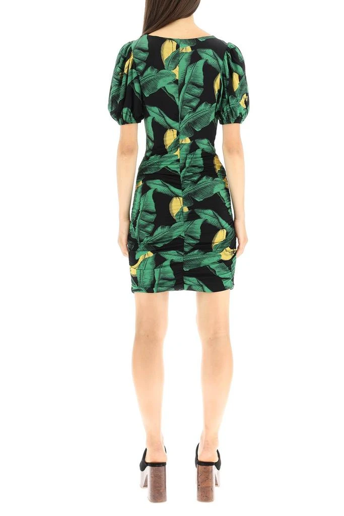 商品Ganni|Ganni ruched jersey mini dress,价格¥1290,第3张图片详细描述