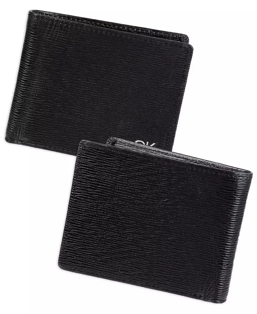 商品Calvin Klein|Men's RFID Slimfold Extra Capacity Wallet,价格¥240,第3张图片详细描述