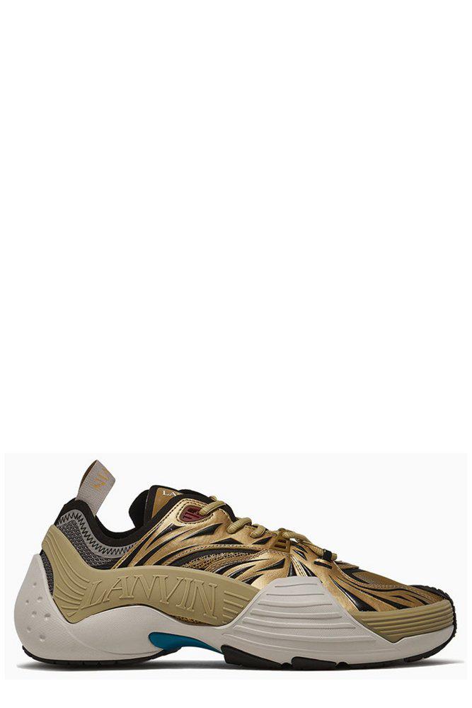 Lanvin Flash-X Lace-Up Sneakers商品第1张图片规格展示