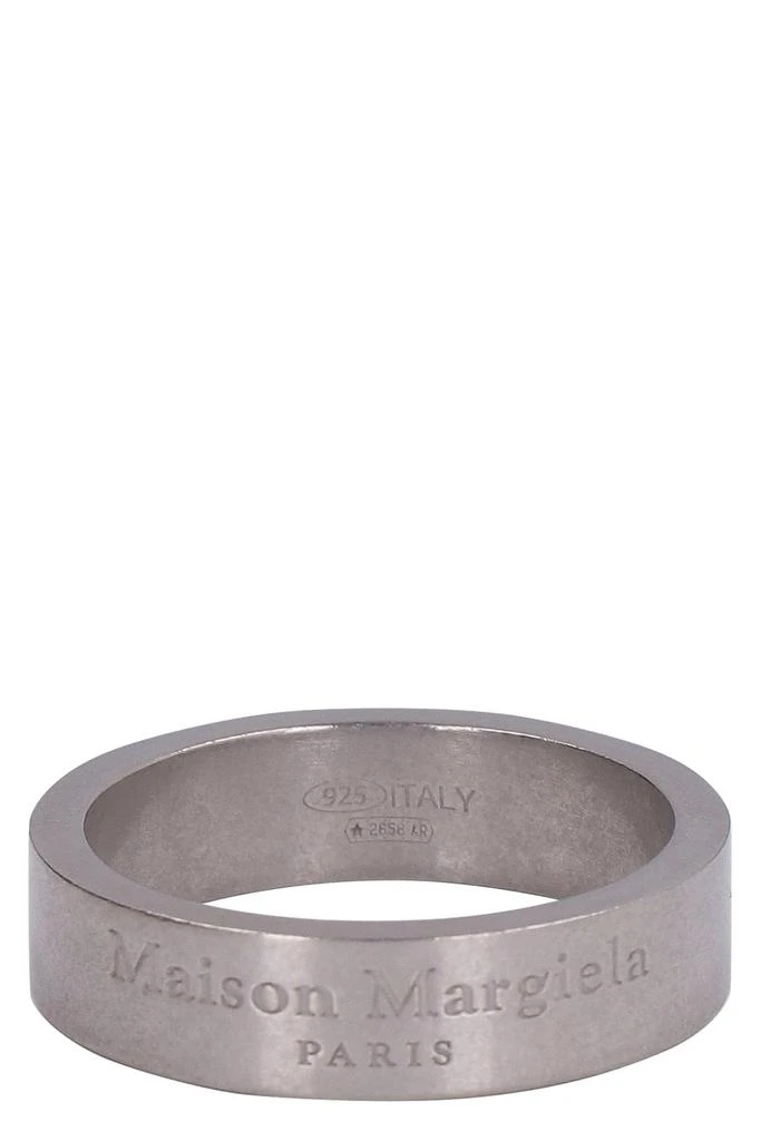 商品MAISON MARGIELA|Maison Margiela Logo-Engraved Slip-On Ring,价格¥1529,第1张图片