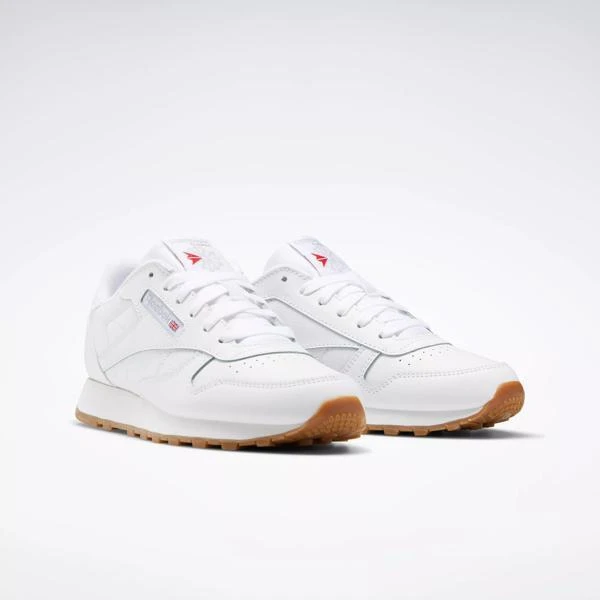 商品Reebok|Classic Leather Shoes - Grade School,价格¥329,第3张图片详细描述