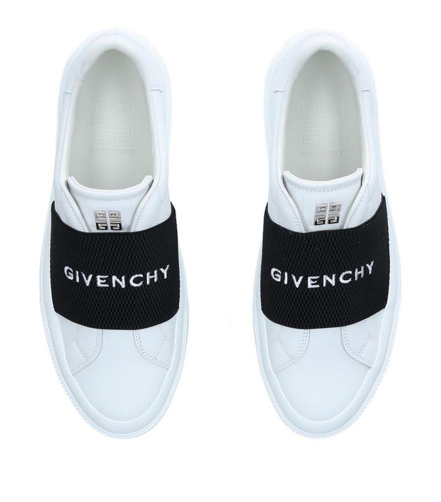 商品Givenchy|Leather City Court Slip-On Sneakers,价格¥4218,第6张图片详细描述