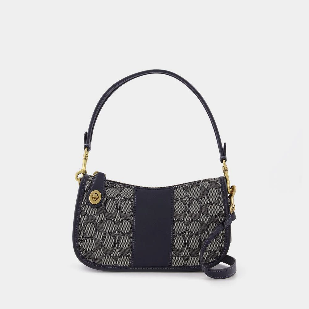 商品Coach|Swinger Crossbody - Coach - Navy - Jacquard,价格¥4046,第1张图片