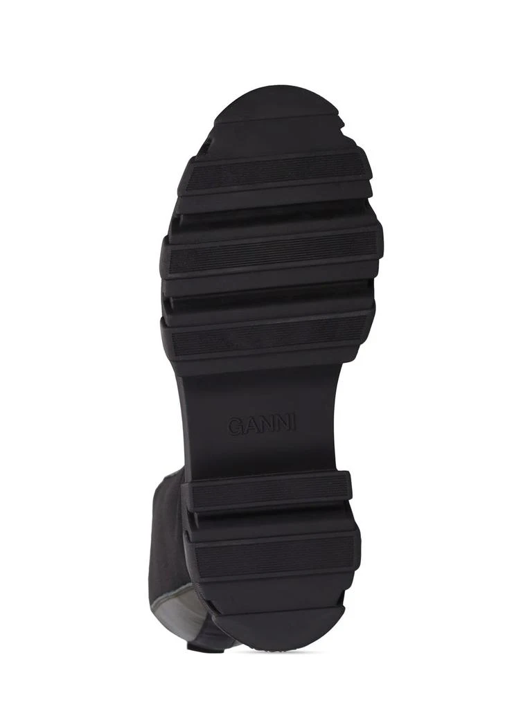 商品Ganni|50mm Leather Tall Boots,价格¥4493,第4张图片详细描述