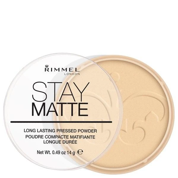 商品Rimmel|Rimmel Stay Matte Pressed Powder - Transparent,价格¥56,第2张图片详细描述