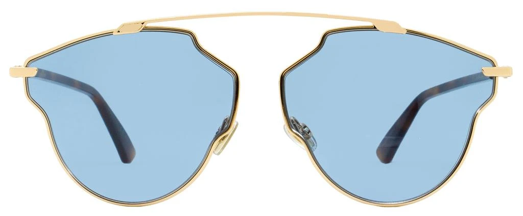 商品Dior|Dior Women's Monochromatic Sunglasses SoRealPop DDBKU Gold/Havana 59mm,价格¥987,第2张图片详细描述