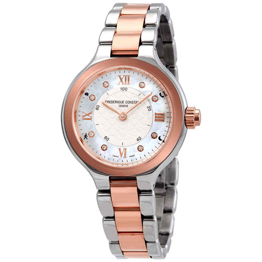 Horological Mother of pearl Dial Ladies Smart Watch FC-281WHD3ER2B商品第1张图片规格展示